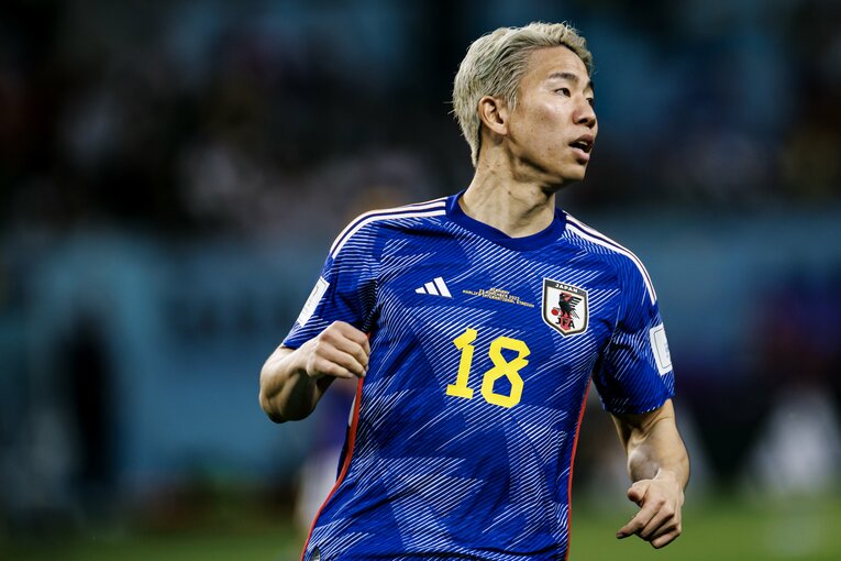 途中出場した浅野　©Kiichi Matsumoto/JMPA