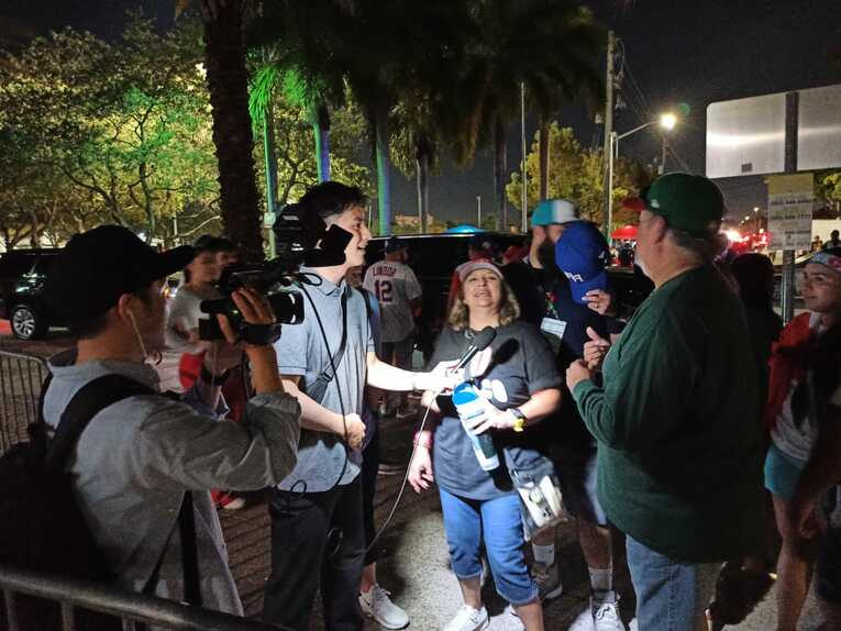 負けてもノリノリなプエルトリコの人々　©Hiroaki Sawada