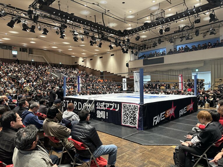 3月3日、超満員となった後楽園ホール　©Norihiro Hashimoto