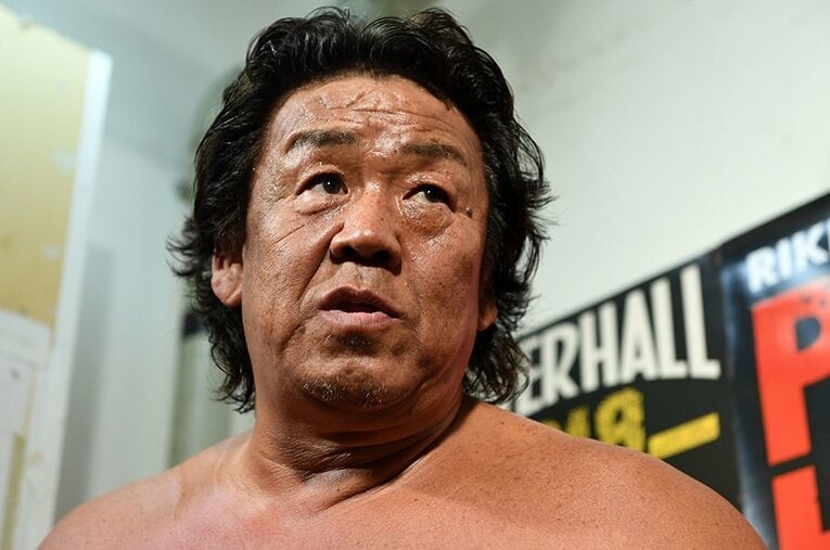 長州力、45年のプロレス人生に終止符。家族のもとに笑顔で帰還できた67歳。(7) ／ photograph by Essei Hara