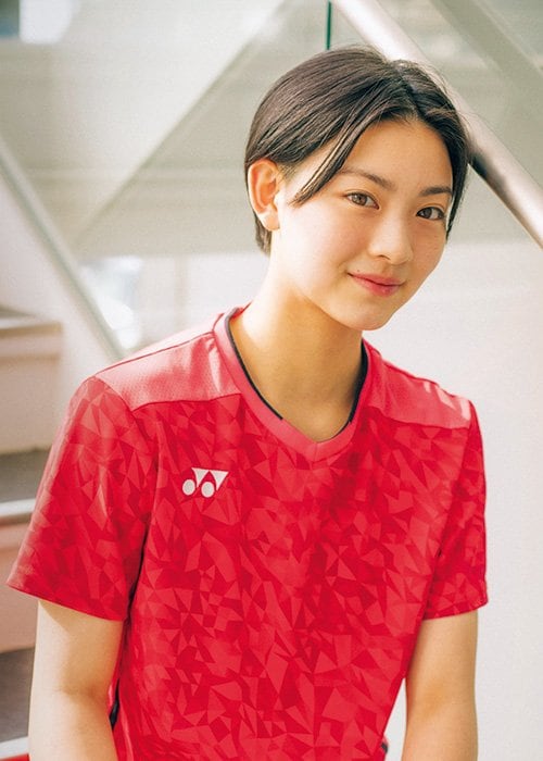 昨年12月の日本選手権女子シングルスで優勝した高校3年生の新星、宮崎友花