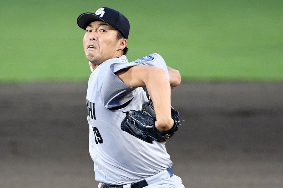 4年ぶりに5勝を挙げた中日・吉見一起。覚悟を持って「最後」のマウンドへ。<Number Web> photograph by NIKKAN SPORTS