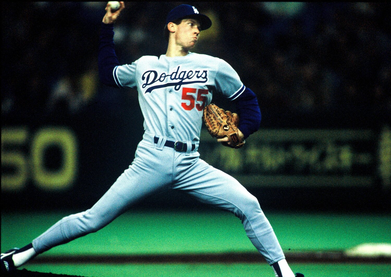 1988年、日米野球で来日したハーシュハイザー。この年、シーズン23勝を挙げる圧倒的な投球を見せていた　©Naoya Sanuki