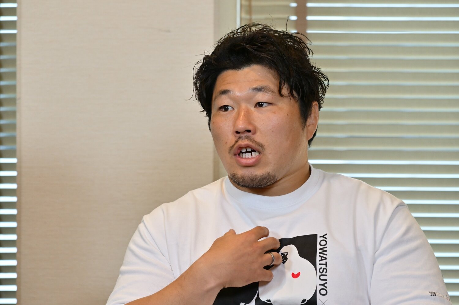 一般社団法人「Japan PDF」の代表理事を務める横浜キヤノンイーグルスの川村慎　©︎Hideki Sugiyama