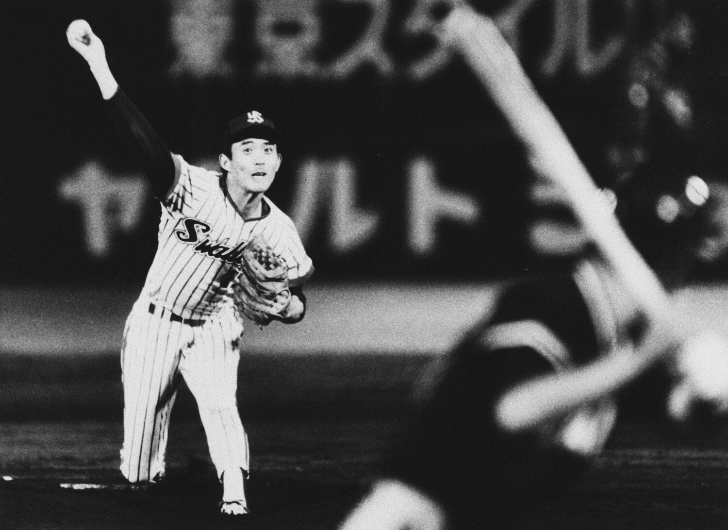 1978年7月12日の大洋戦で完封勝利した松岡弘 ©KYODO
