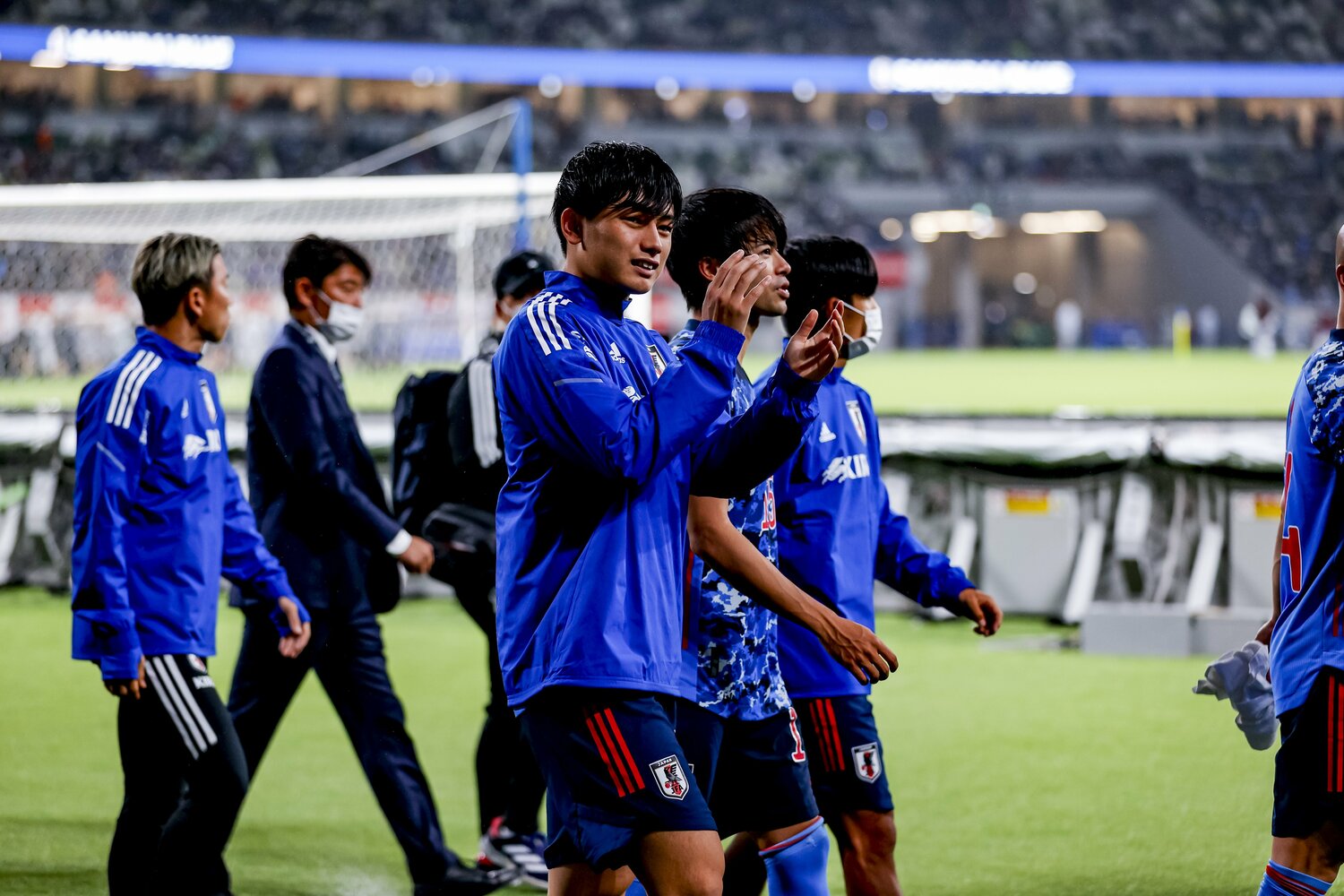 カタールW杯のメンバー入りを果たしたFW上田綺世　©︎Kiichi Matsumoto/JMPA