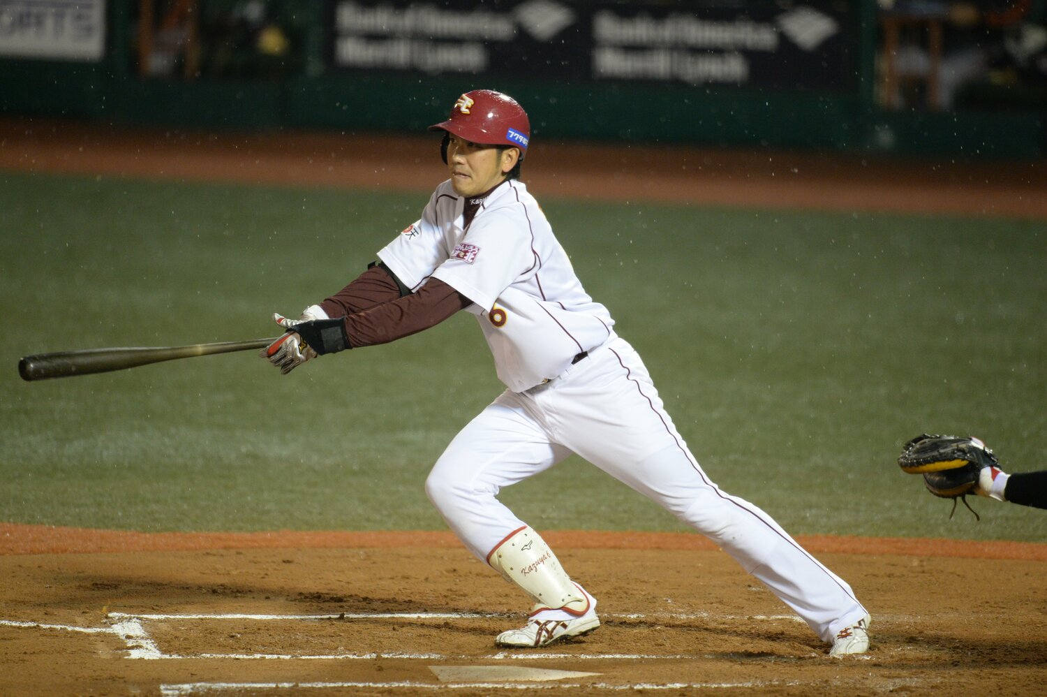 日本シリーズに出場した2013年はベストナインとゴールデングラブ賞を獲得　©Naoya Sanuki