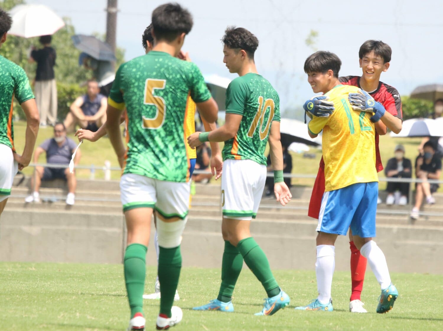 2回戦で激突した青森山田に勝利し、一気に決勝まで駆け上がった　©︎Takahito Ando