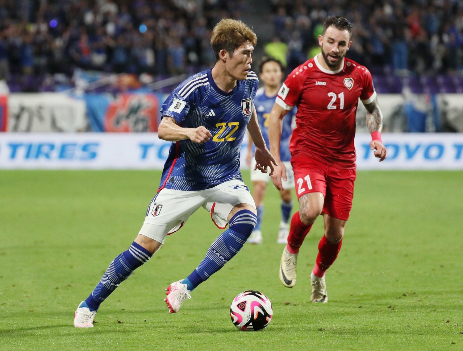 冨安健洋は2024年6月を最後に代表でプレーできていない　©JIJI PRESS