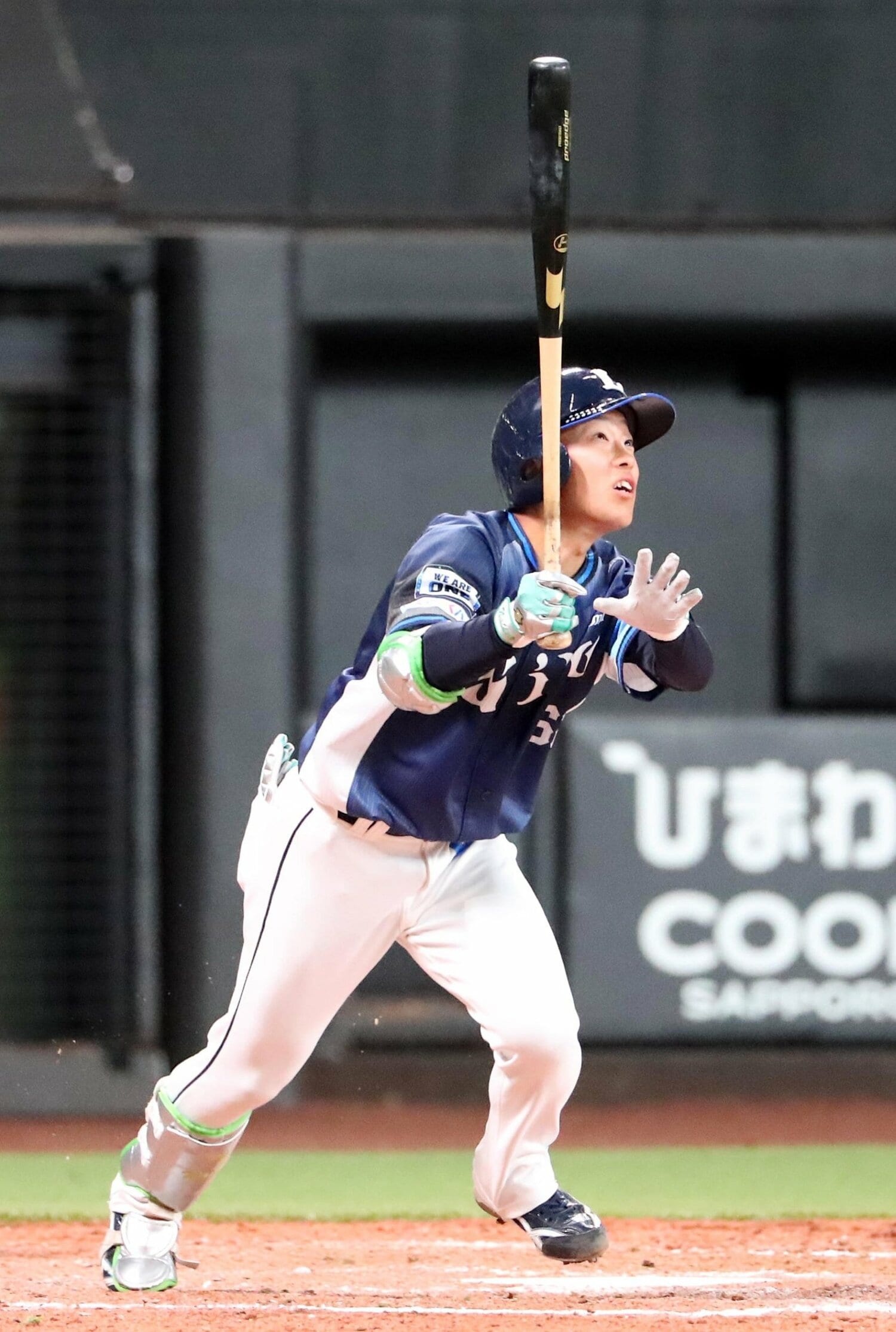 今季初出場となった日本ハム戦でプロ初本塁打を放った西武・滝澤夏央（19歳）©︎Sankei Shimbun