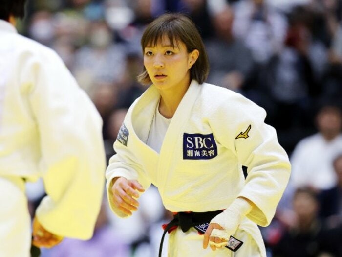53キロで無差別級に“本気の挑戦”…角田夏実はなぜ“笑っていた”のか?「90キロ、76キロに連勝」巴投げを浴びた選手の証言「階級が違うとは思えない」<Number Web> photograph by AFLO