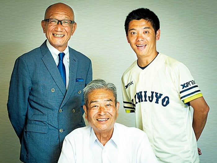 ＜白熱座談会＞甲子園史上最強公立高を探せ。～永野元玄／小野塚康之／かみじょうたけし～＜Number Web＞ photograph by Nanae Suzuki