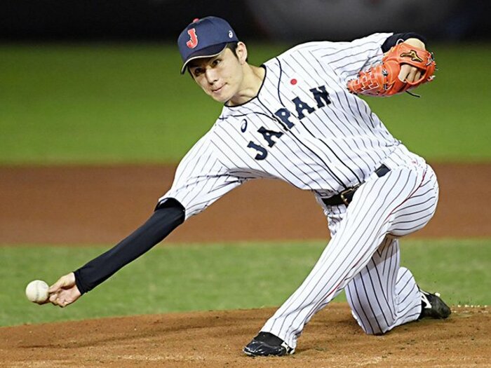 「東京五輪で金」への秘密兵器！高橋礼、キレと大胆さと制球力。＜Number Web＞ photograph by KYODO