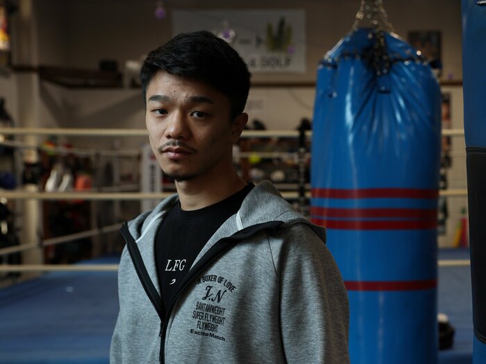 「全部アドリブですね」“ビッグバン”中谷潤人の衝撃のKO劇は、いかにして生まれたか？ 30戦30勝・絶対王者の本音「想定外を想定内にしていく」＜Number Web＞ photograph by Shigeki Yamamoto