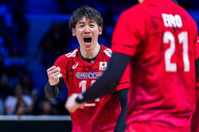 バレーボール世界選手権・リビア戦　©︎Volleyball World
