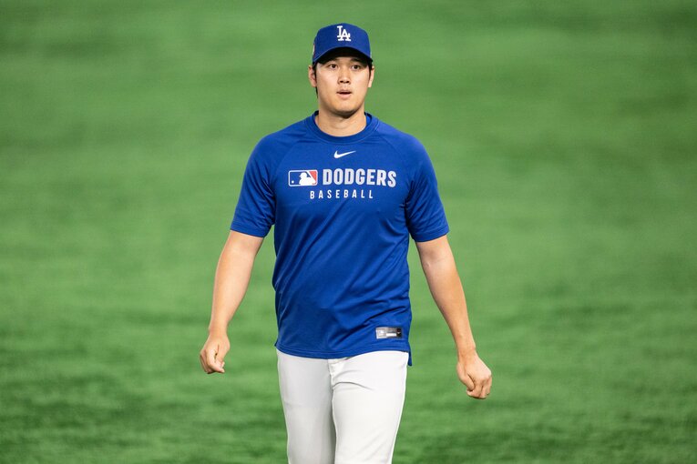 【最新フォト】MLB開幕シリーズ2025　大谷翔平らドジャース軍団は東京ドームでのびのびと調整　©︎Nanae Suzuki