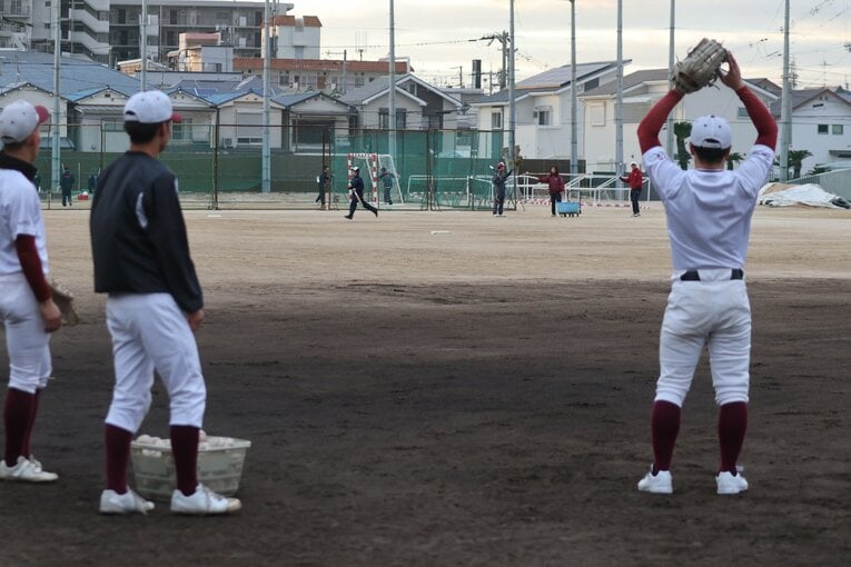 1、2年生だけでも30人を超える部員を誇る　©Fumi Sawai