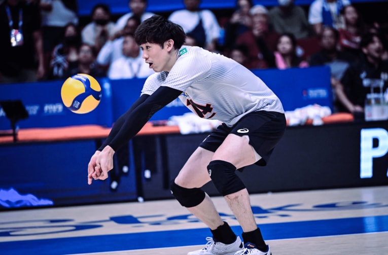 石川祐希（NVL中国戦）　©︎FIVB