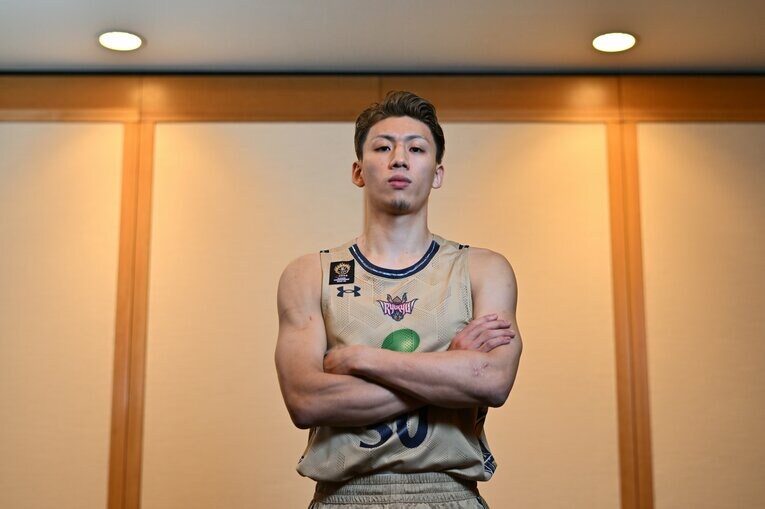 昨季のBリーグ王者である琉球ゴールデンキングスのエース・今村佳太　©Hideki Sugiyama