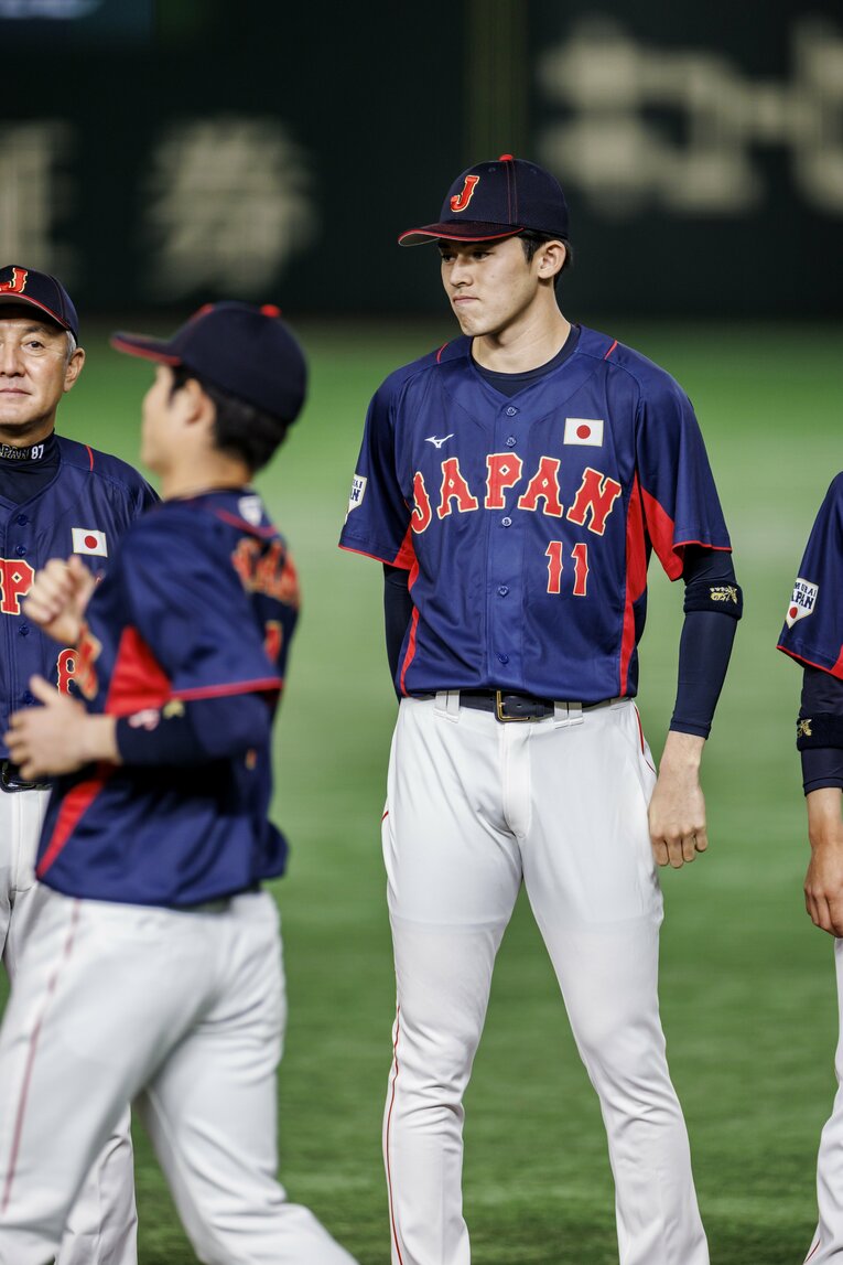 22年11月の壮行試合にて　©︎Kiichi Matsumoto