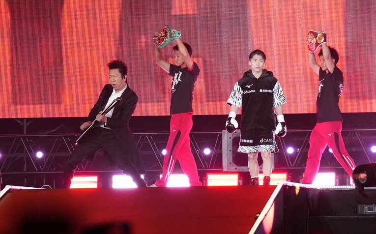 井上尚弥vs.ルイス・ネリ（2024年5月6日・東京ドーム）©Naoki Fukuda