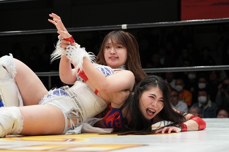 マリーゴールドのプロレスラー・橘渚　©Shiro Miyake