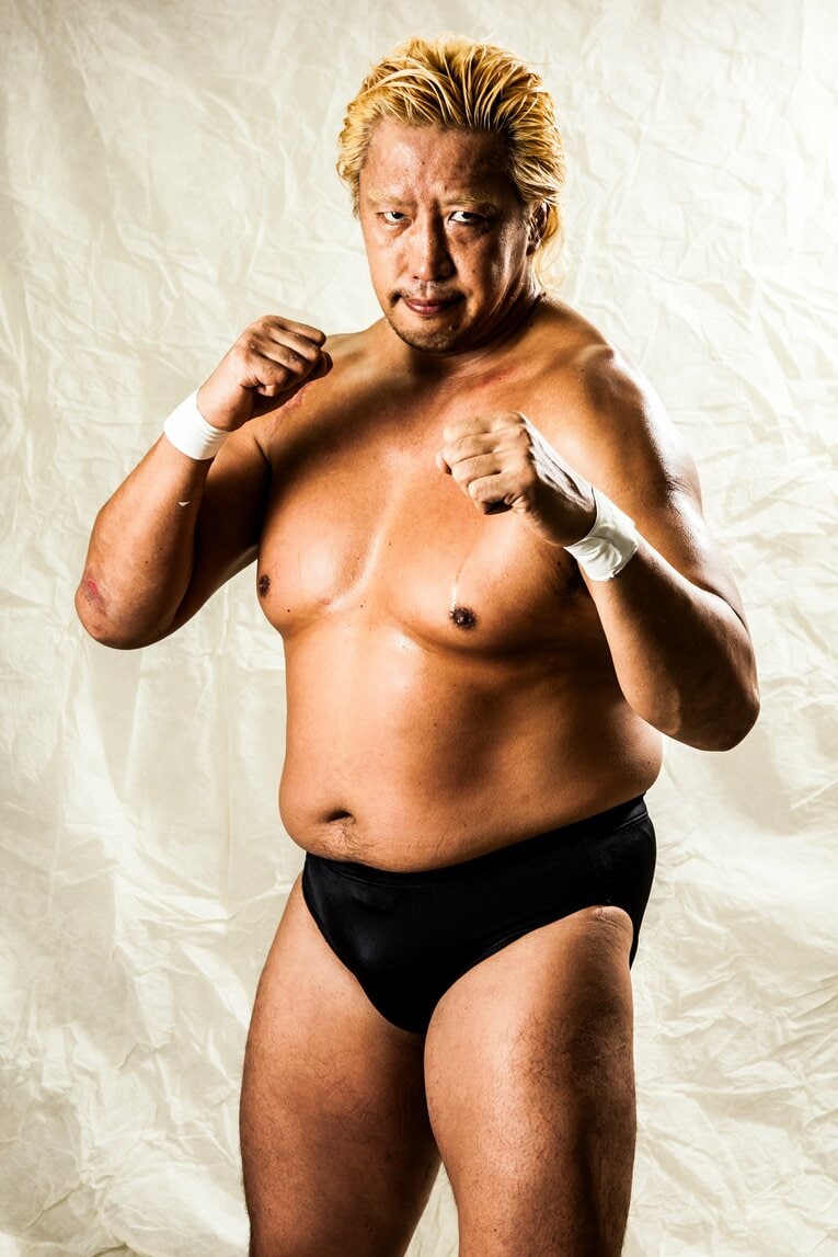 高山善廣のスタジオ写真