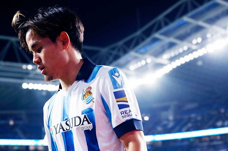 シーズンが佳境を迎える中、久保建英はレアル・ソシエダをどれだけ引き上げることができるか ／ photograph by Daisuke Nakashima