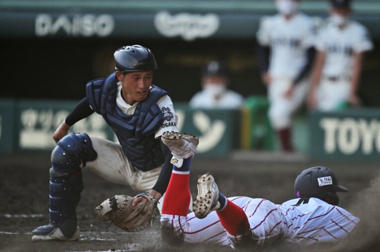 大阪桐蔭・松尾　©Hideki Sugiyama