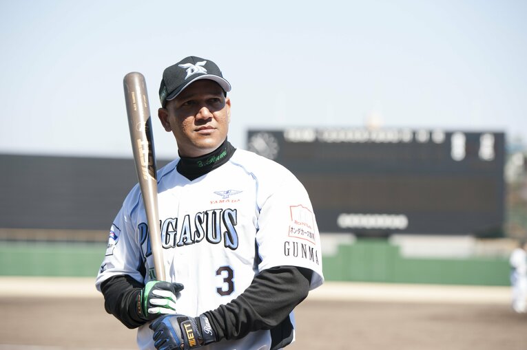 2014年、BCリーグ・群馬ダイヤモンドペガサス時代　©BUNGEISHUNJU