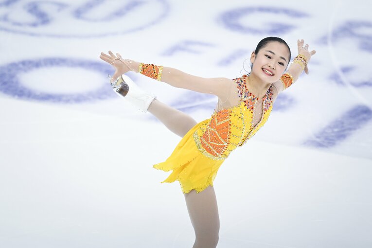 ジュニアGPファイナルのSP　©︎Asami Enomoto