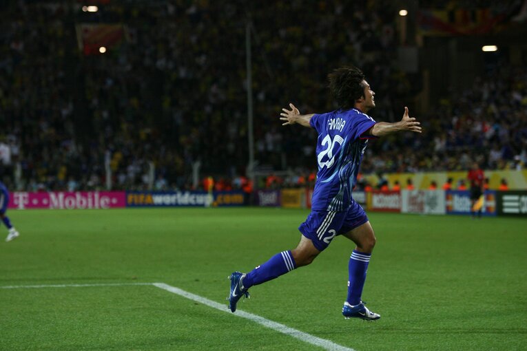 2006年ドイツW杯　ブラジル戦　©JMPA