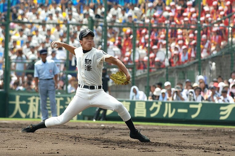 田中将大／駒大苫小牧　©Takashi Shimizu