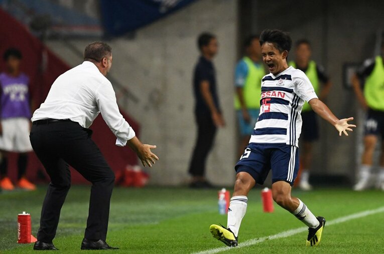 久保建英のキックに水沼貴史が注目。メッシ、ロナウドと同じ素質とは？(9) ／ photograph by Getty Images