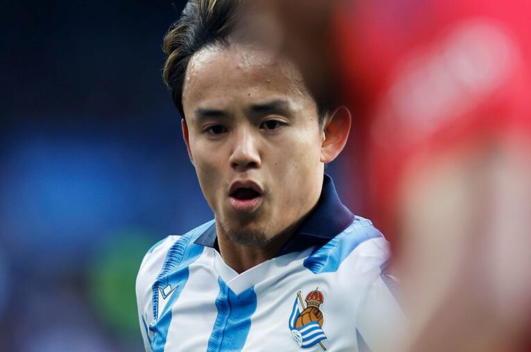 久保建英はアジアカップ後もレアル・ソシエダでのハードワークが続いている ／ photograph by Daisuke Nakashima