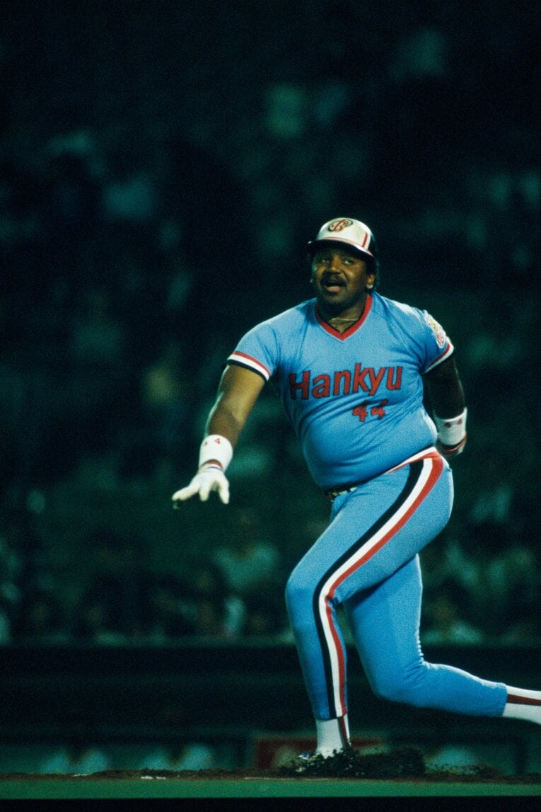 当時、身長200cm＆体重100キロのブーマー　©Naoya Sanuki