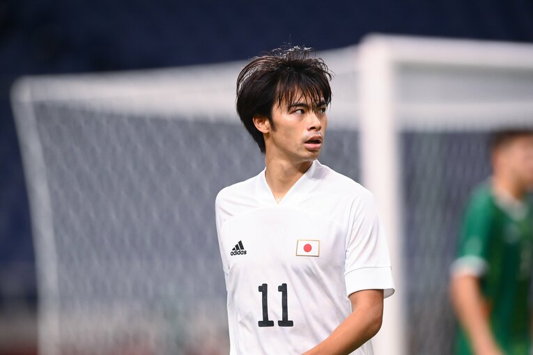 東京五輪3位決定戦・メキシコ戦（2021年8月）　©︎JMPA