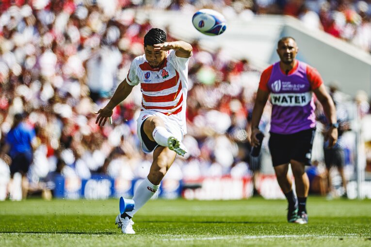 松田力也（2023年ラグビーW杯チリ戦）©︎Kiichi Matsumoto