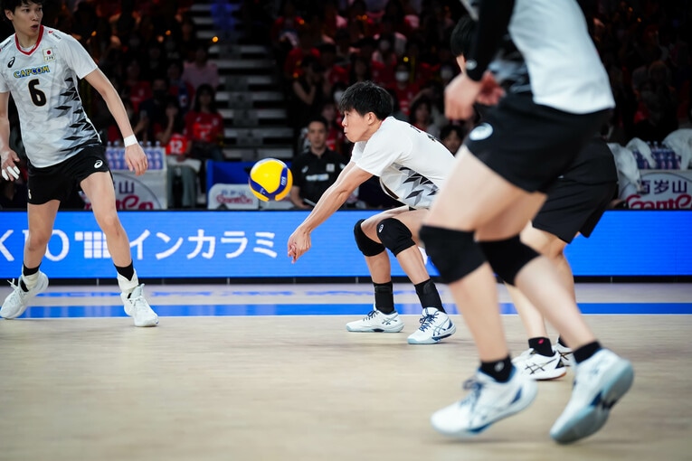 富田将馬（VNLイラン戦）©︎Volleyball Wrold