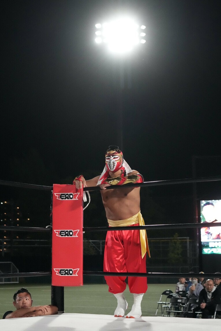 コーナーのハヤブサ　©Essei Hara