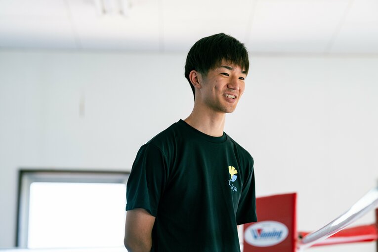 東京大学ボクシング部・伊藤朝樹　©︎Nanae Suzuki