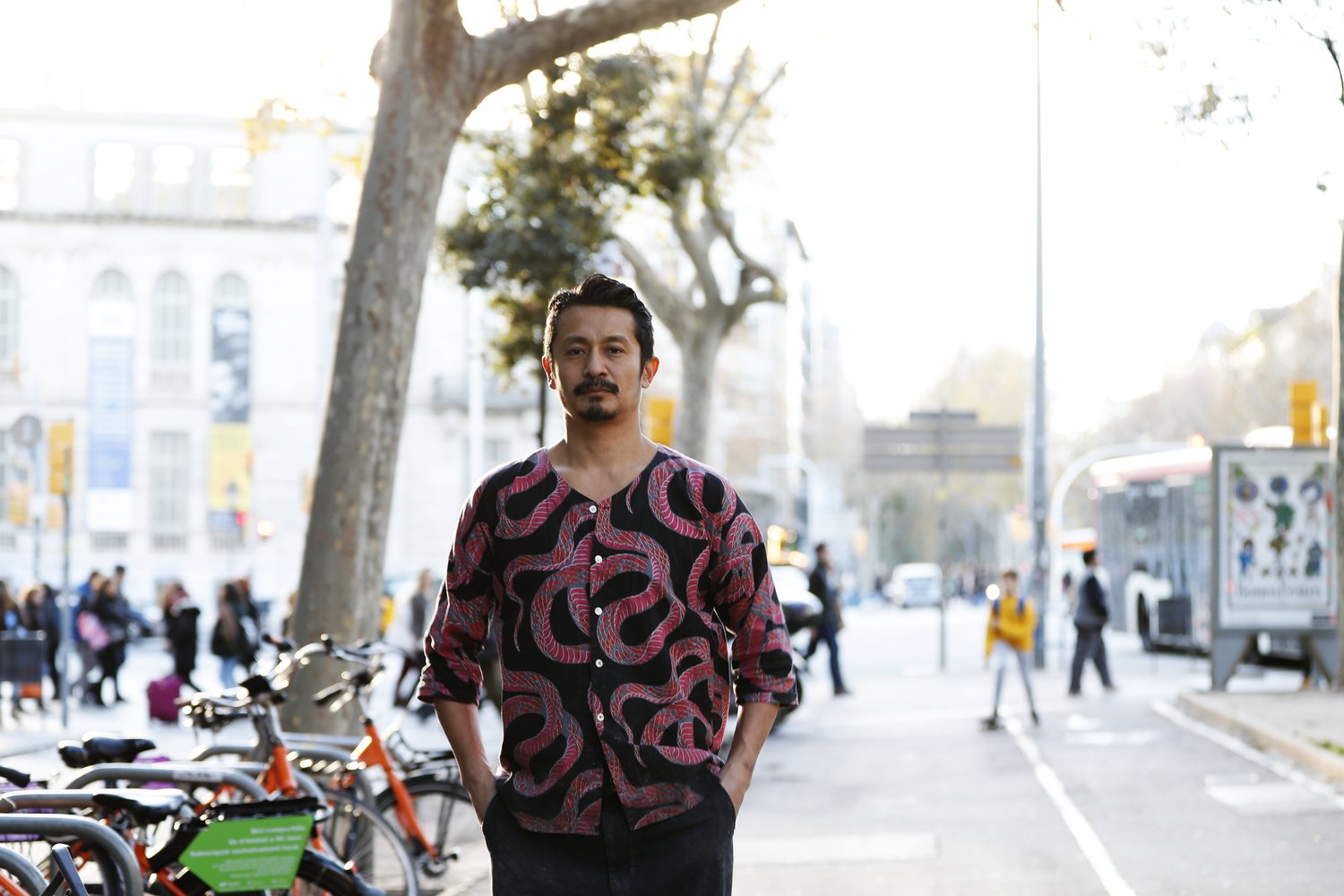 バルセロナの街で(撮影は2019年末) ©Daisuke Nakashima