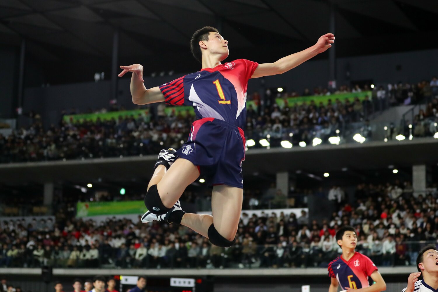 「勝負所は自分が決める」というプライドを持っていた高橋藍　©︎Yohei Osada/AFLO