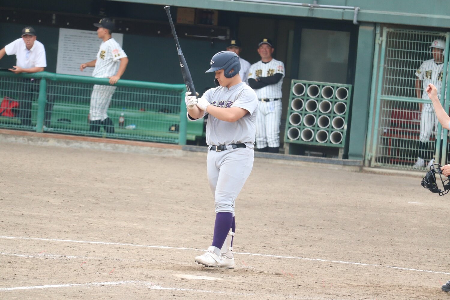花巻東・佐々木麟太郎(3年生) ©Genki Taguchi