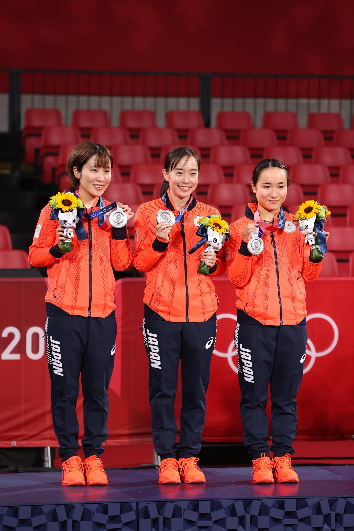 お気に入り】 2020東京オリンピック 卓球競技女子団体 銀メダルサイン