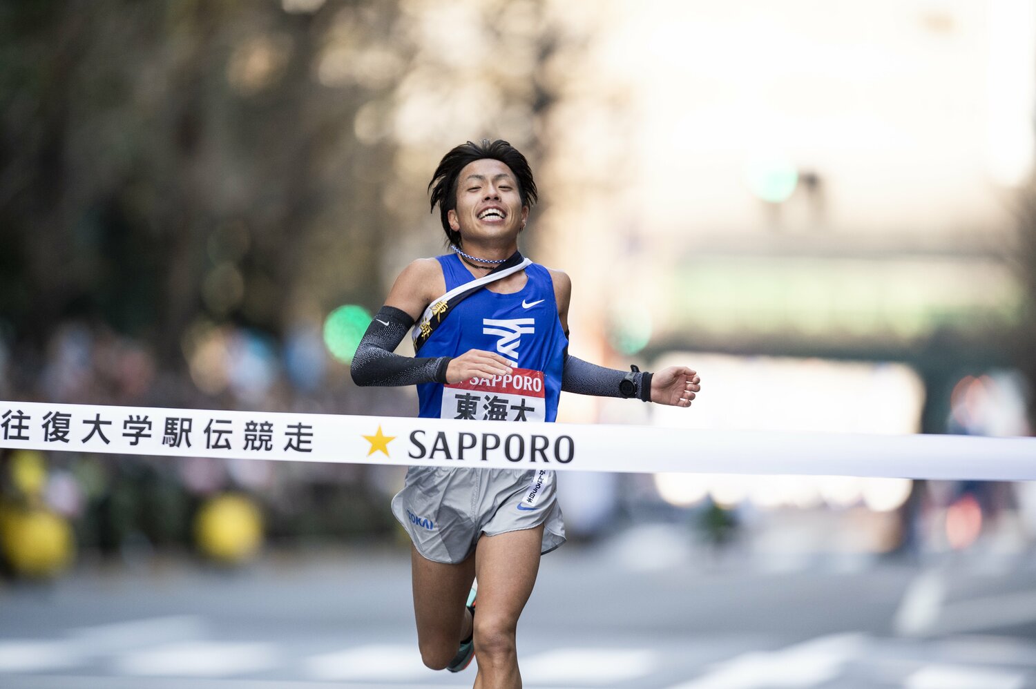 前年に続いて区間3位の力走を見せた郡司 ©Yuki Suenaga