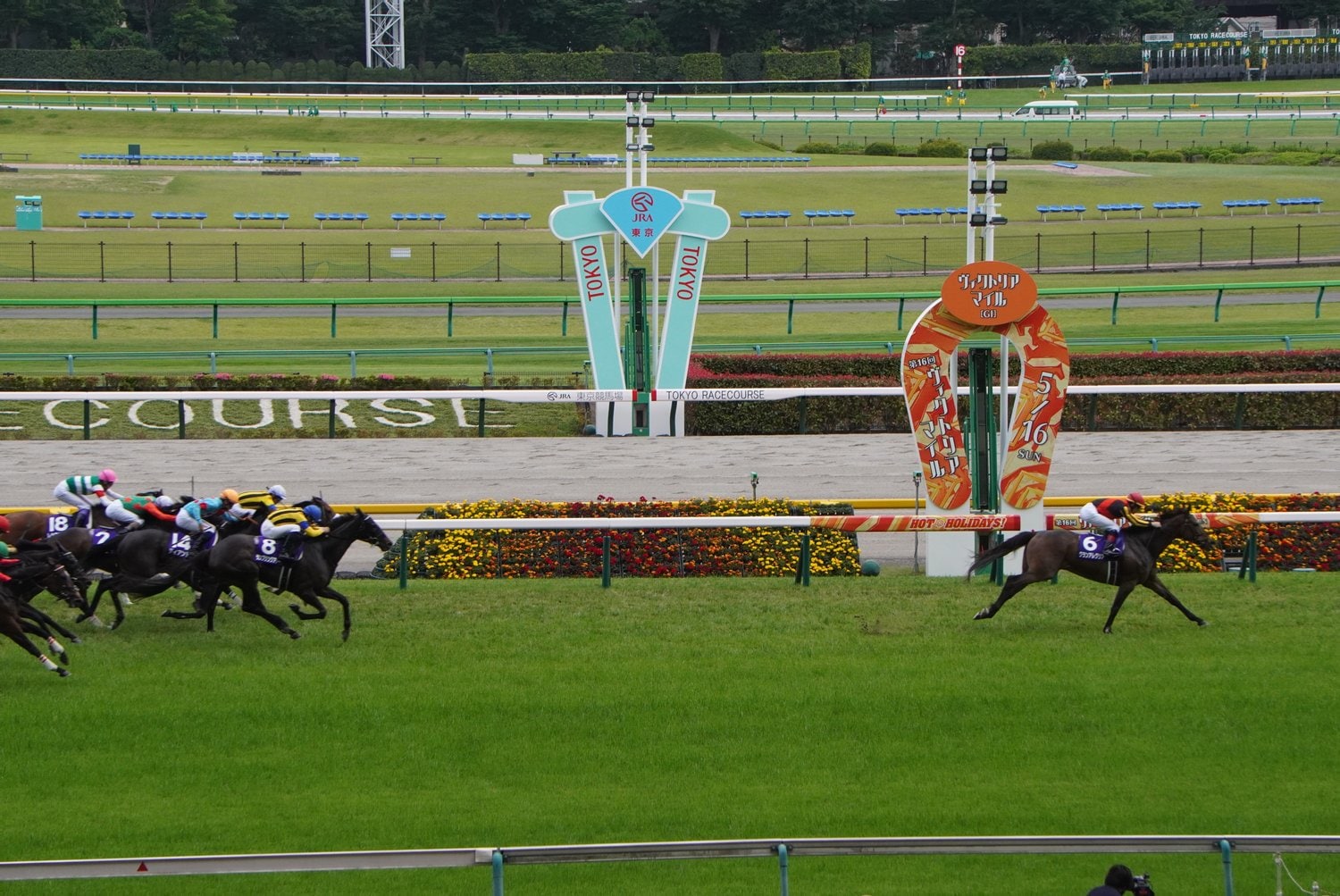 4馬身差をつける圧勝だった