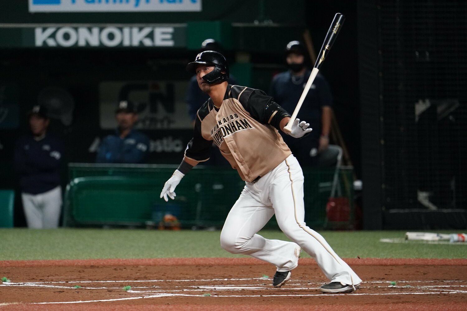 “レベチ”だった中田翔。チームが低迷する中でも気を吐いた　©︎Hideki Sugiyama