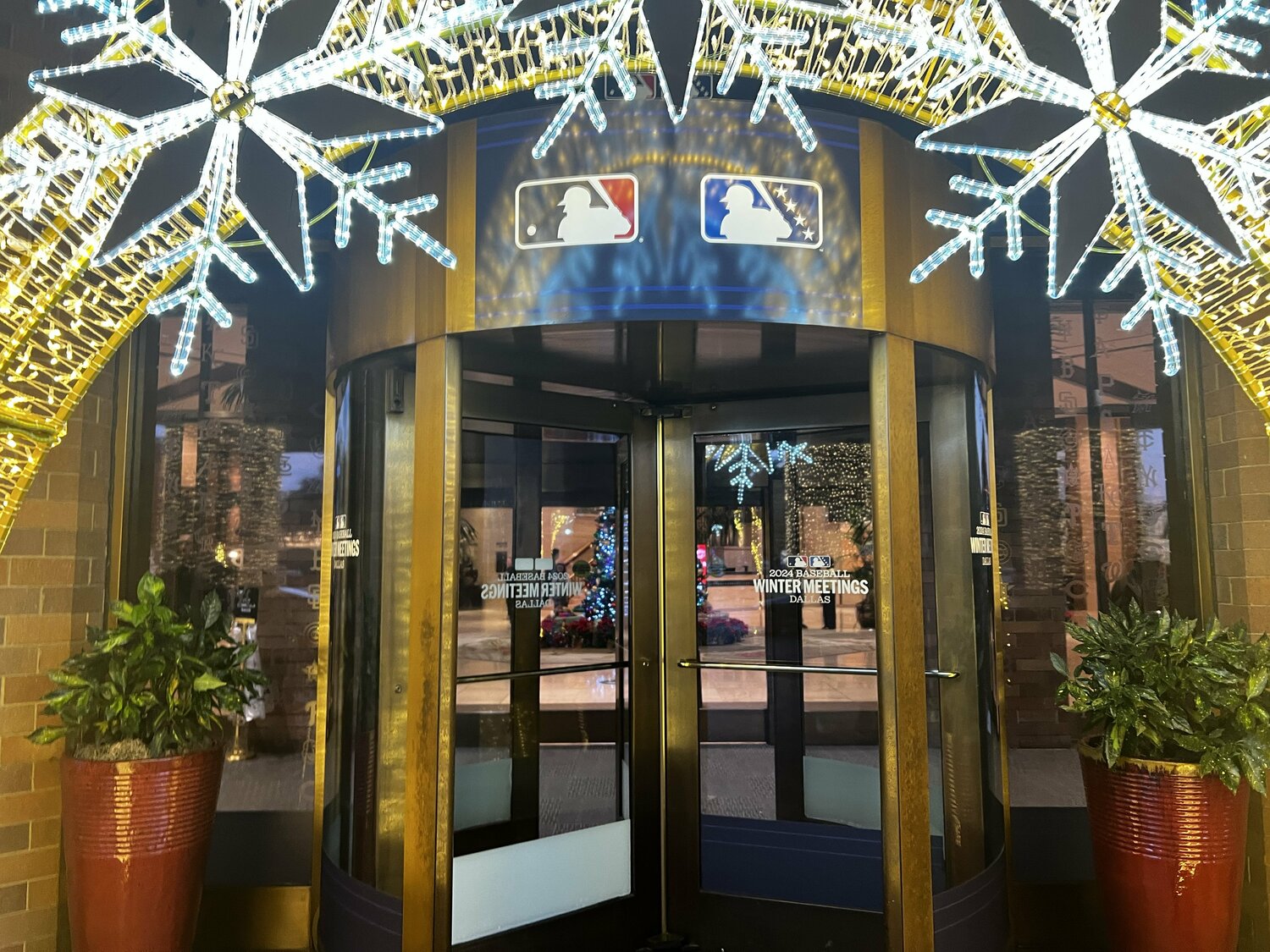 ウインターミーティングの会場　※ネクストベース提供