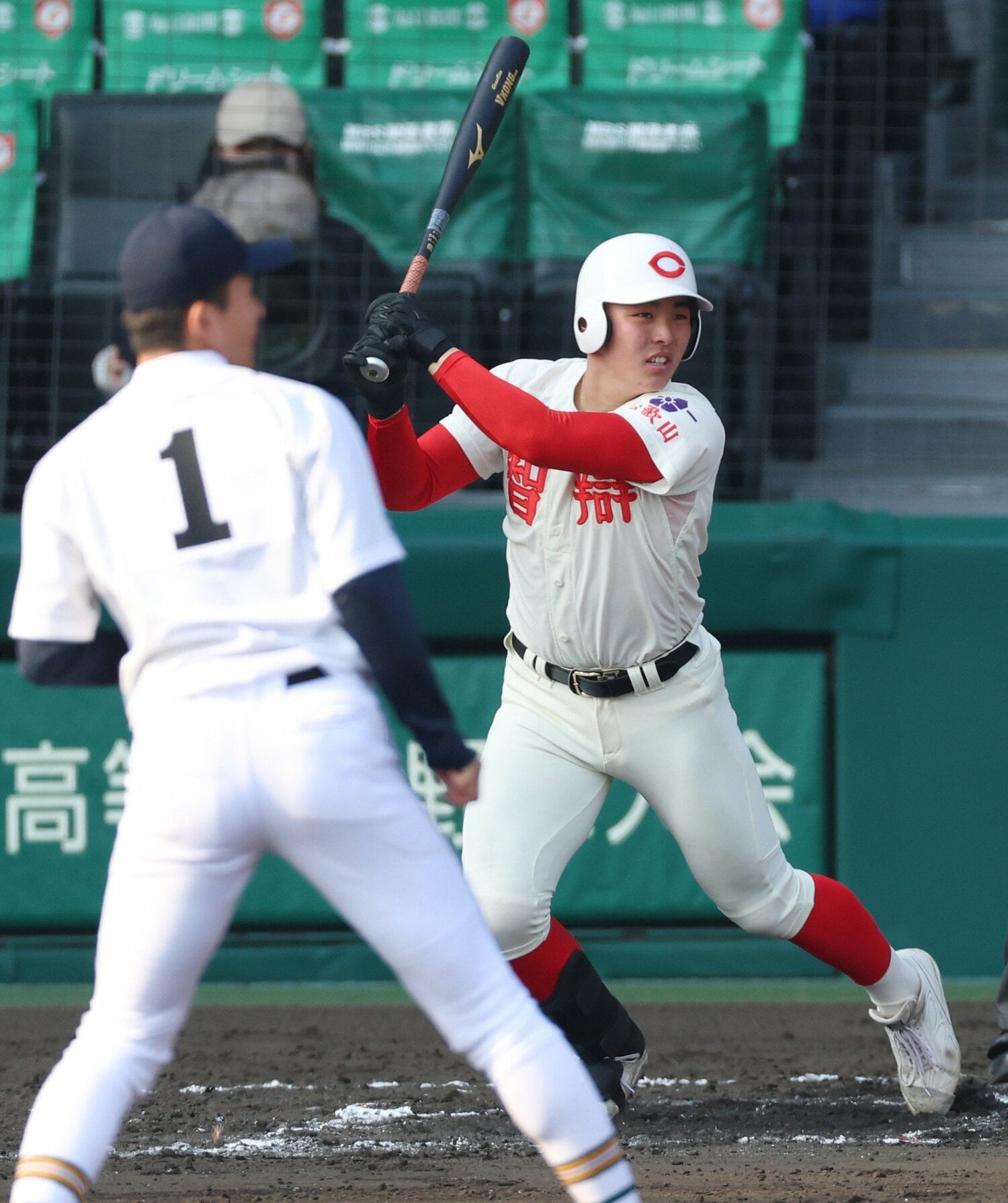 智弁和歌山の福元 ©JIJI PRESS